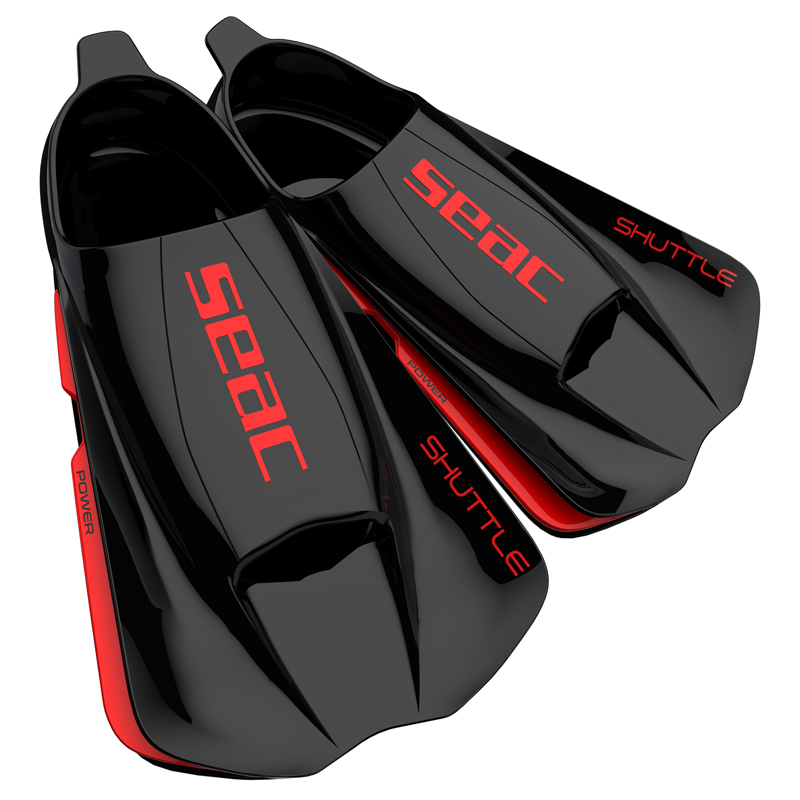Seac Finner Shuttle Power Sort Rød