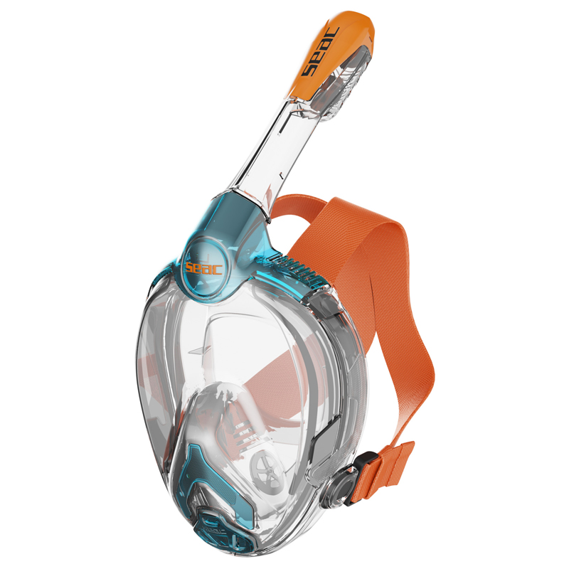 Seac Fullface Maske Libera Junior    Acquamarine Orange