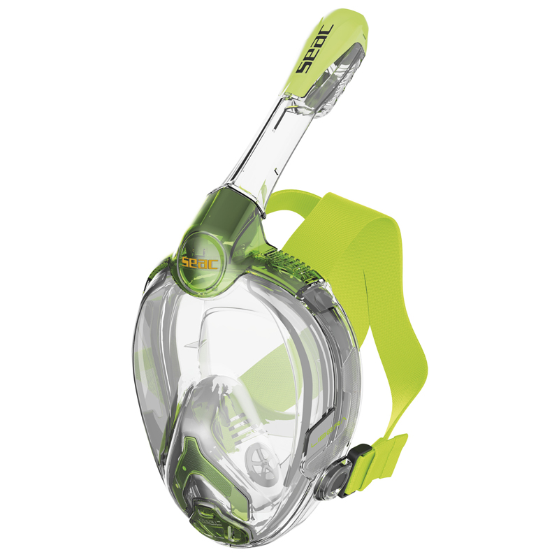 Seac Fullface Maske Libera Junior    Lime Traspar Lime