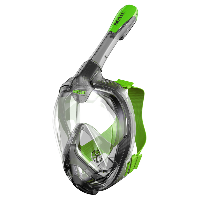 Seac Fullface Maske Magica     Grå Klar Grøn Lime