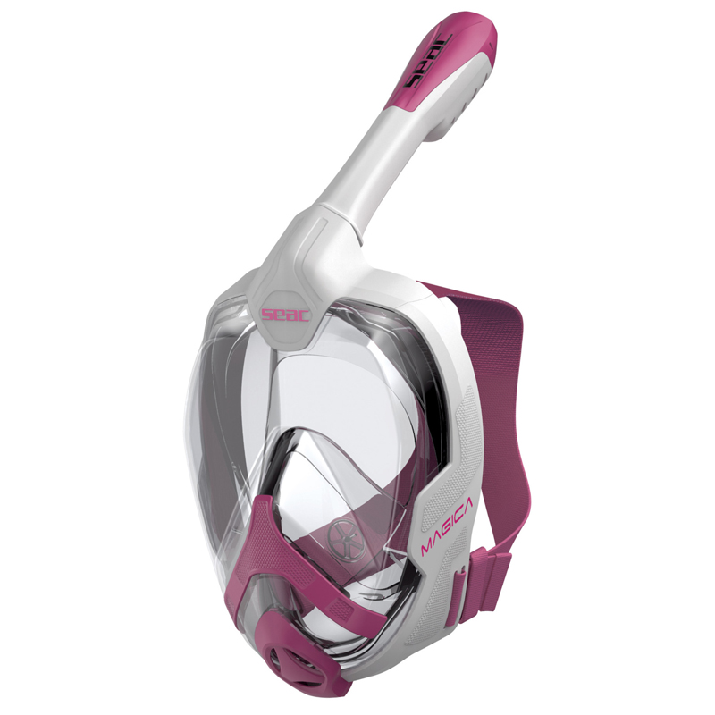Seac Fullface Maske Magica     Slt Pi Hvid Pink
