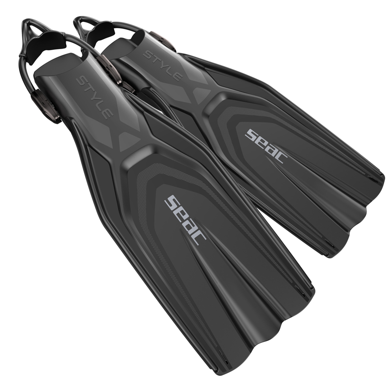 Seac Hælremsfinner Style Sling Strap Sort