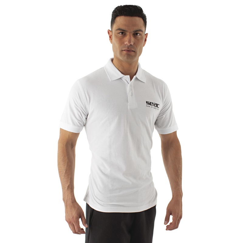 Seac Polo Shirt Seac Kortærmet 2021 Hvid