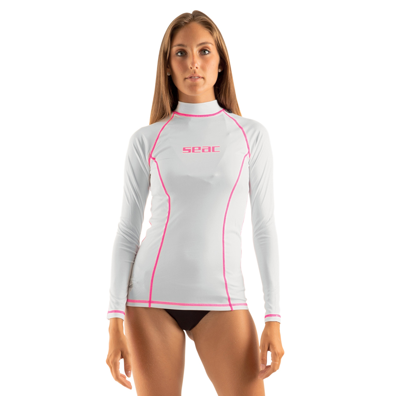 Seac Rash Guard  -sun Lang Dame Hvid