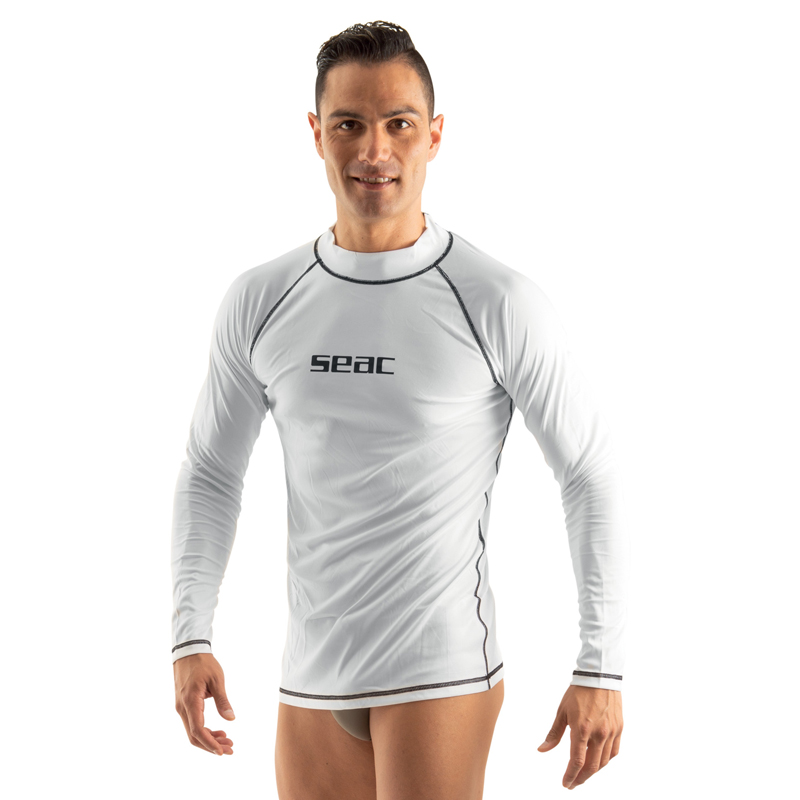 Seac Rash Guard  -sun Lang Herre Hvid