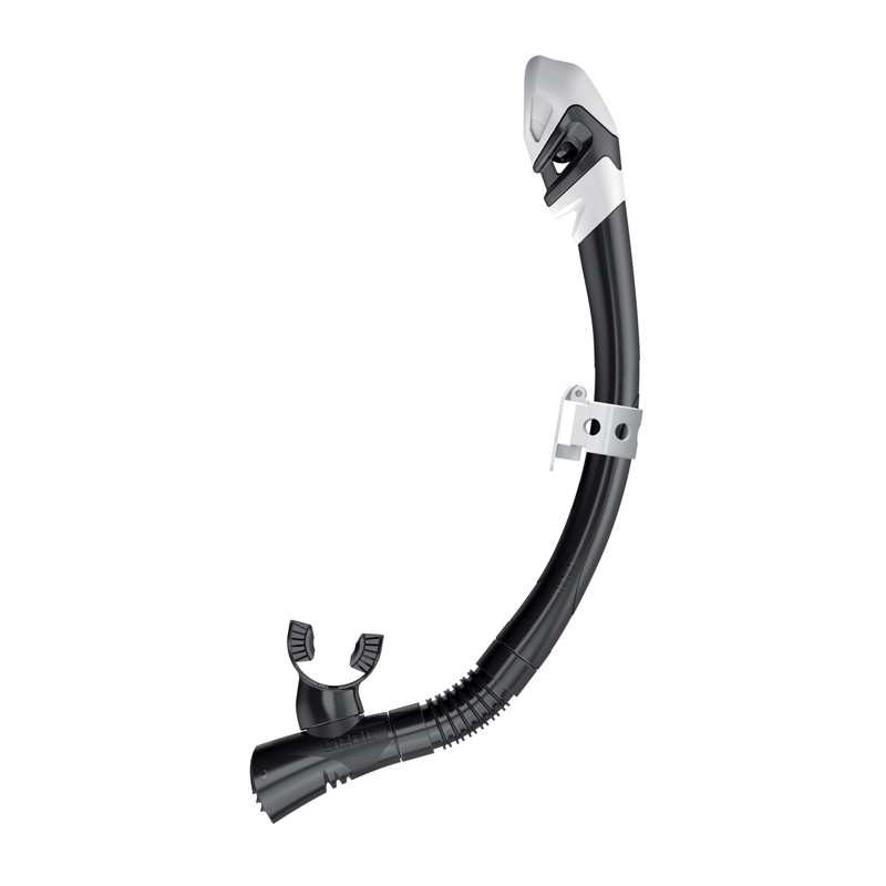 Seac Snorkel Fast Tech Dry Sort Hvid
