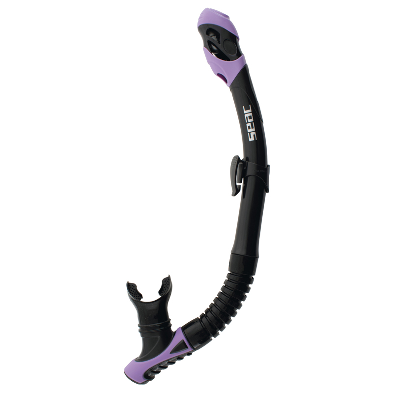 Seac Snorkel Reverse Dry Lilla