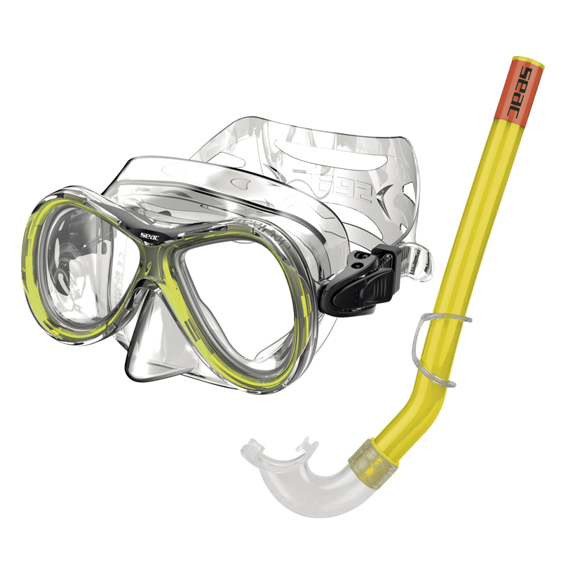 Seac Snorkelsæt Capri Gul
