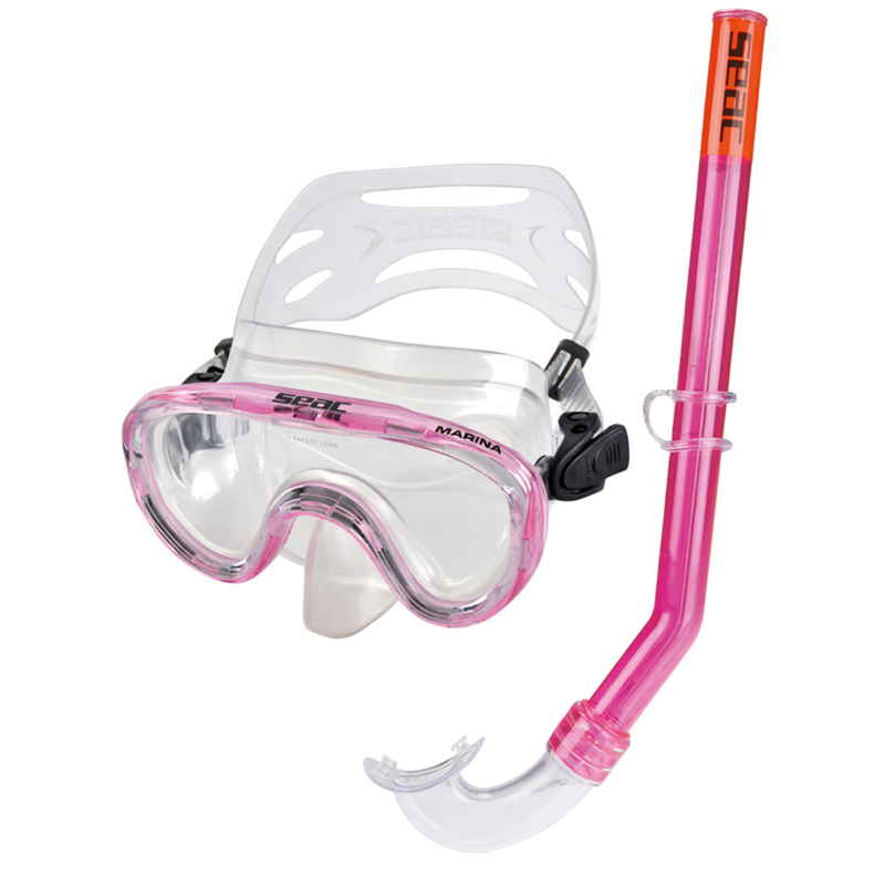 Seac Snorkelsæt Marina Pink