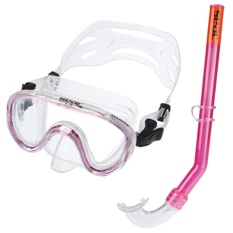 Seac Snorkelsæt Marina Pink