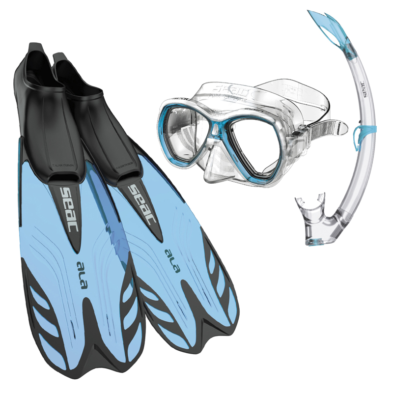Seac Snorkelsæt Tris Ala Aquamarine