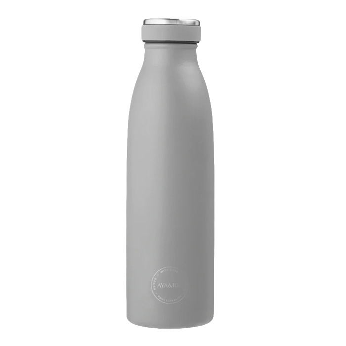 Aya Ida Drikkeflaske  500 Ml Light Grey