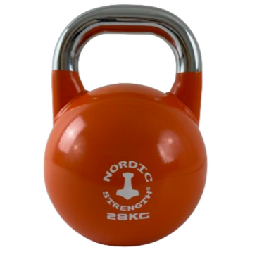 Competition Kettlebell 28 Kg Orange Nordic Strength