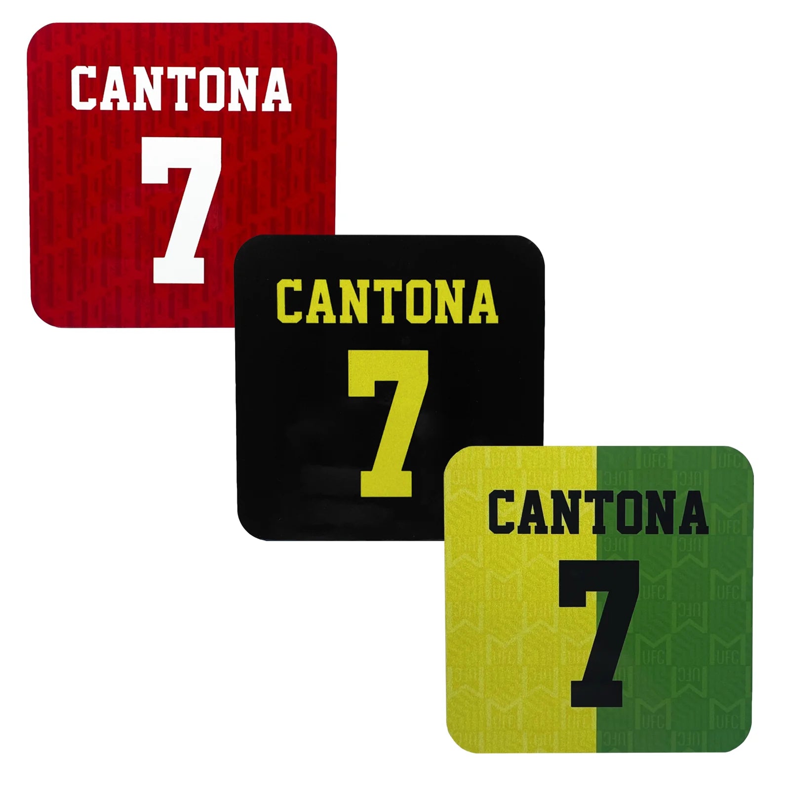 Eric Cantona Coasters  Bordskånere