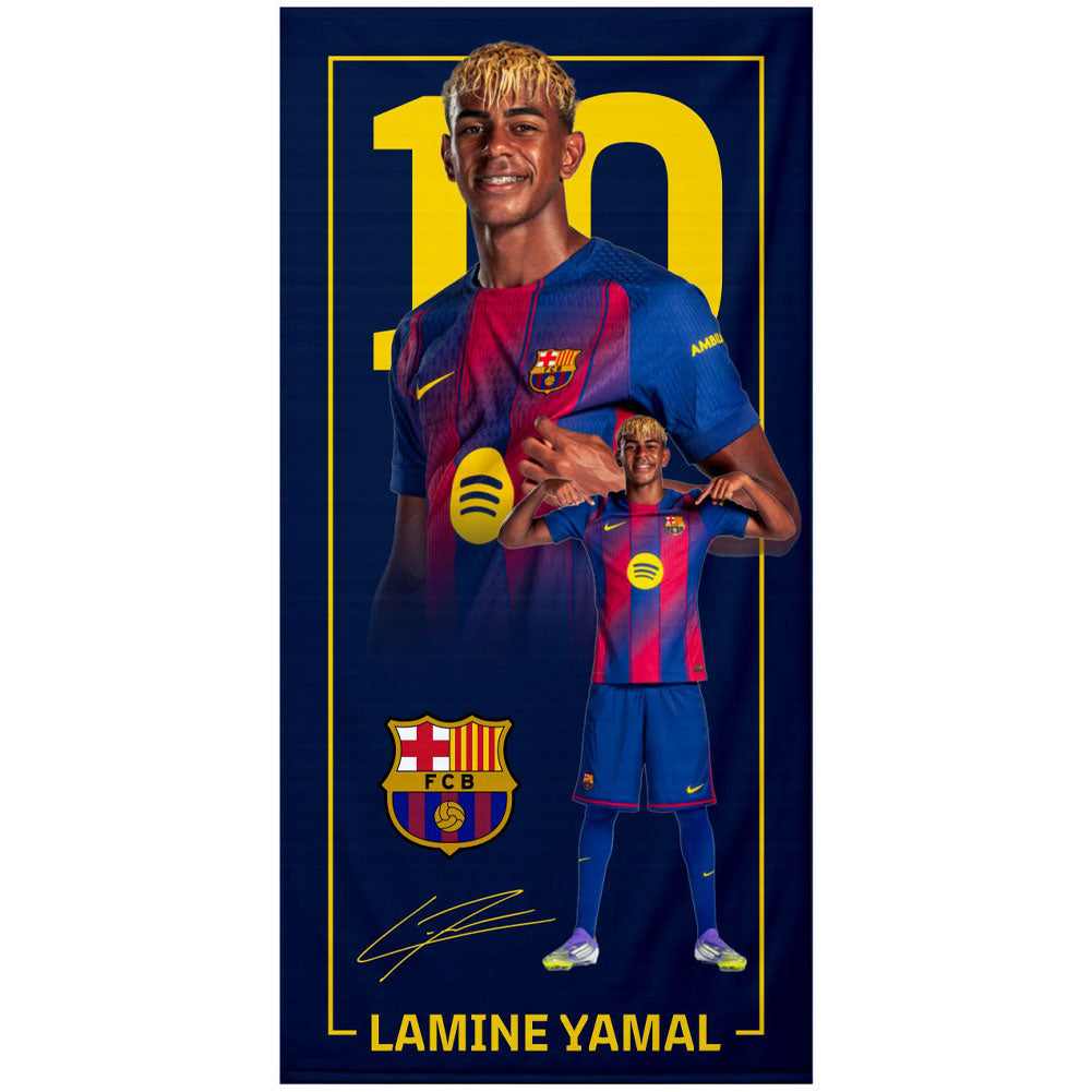 Fc Barcelona Lamine Yamal Håndklæde