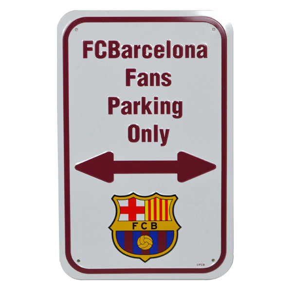 Fc Barcelona Parkerings Skilt