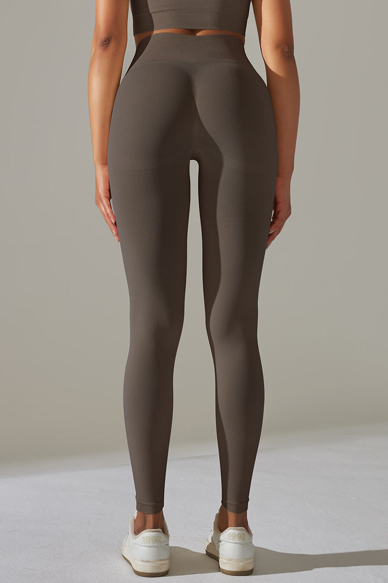 Ultrafit Scrunch Tights Brown Small   Brown