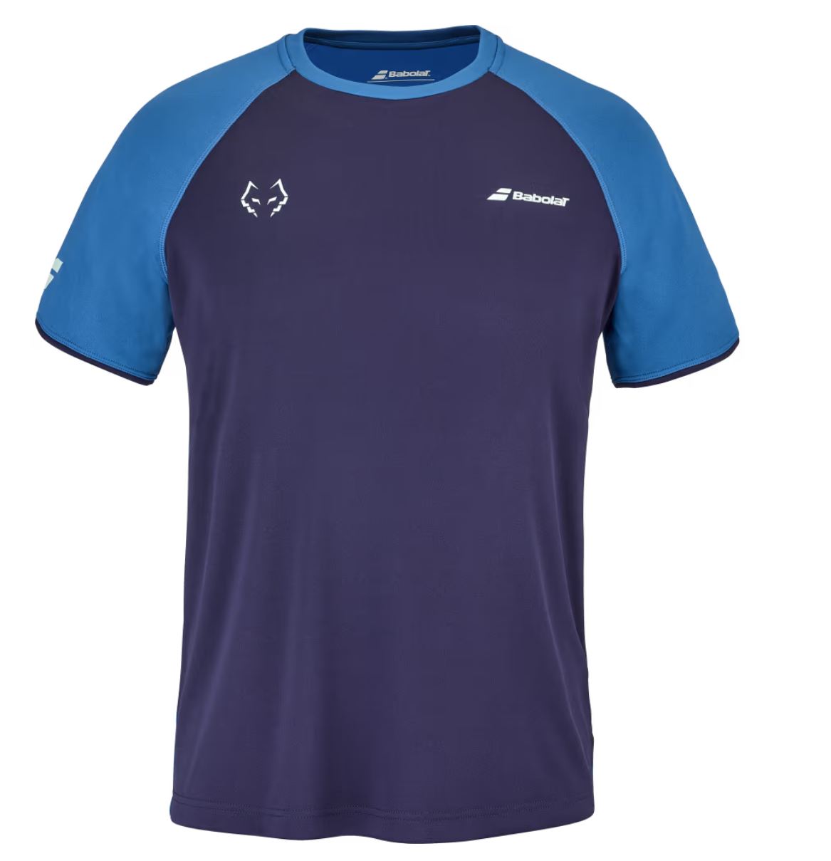 Babolat Crew Neck Tee Juan Lebron  Baritone Blue