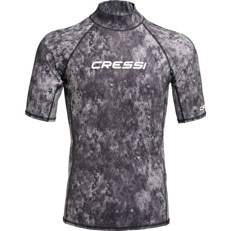Cressi Camouflage Rashguard Trøje Herre Kortærmet