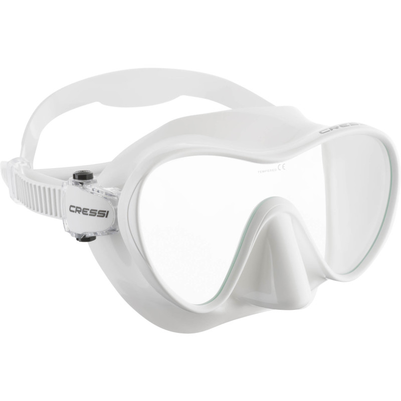 Cressi F1 Dykkermaske Hvid