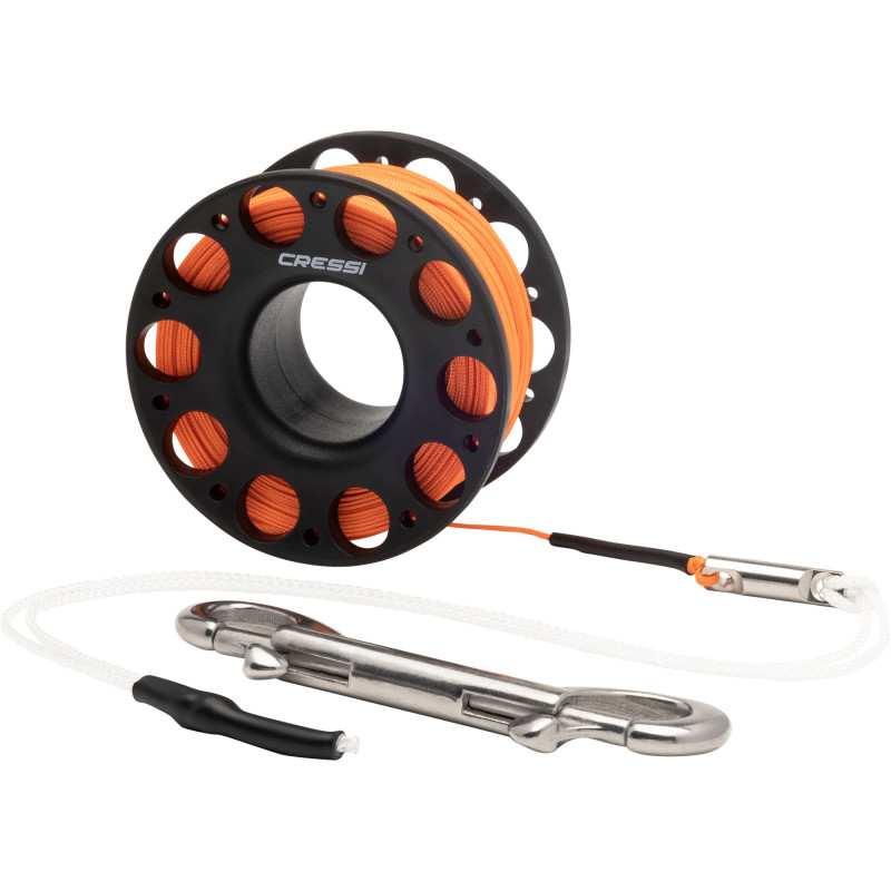 Cressi Finger Spool Med Bolt Snap