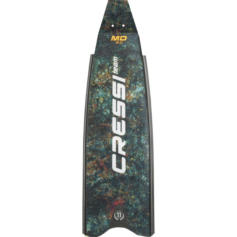 Cressi Gara Modular Carbon Md Finneblad Camo Grøn