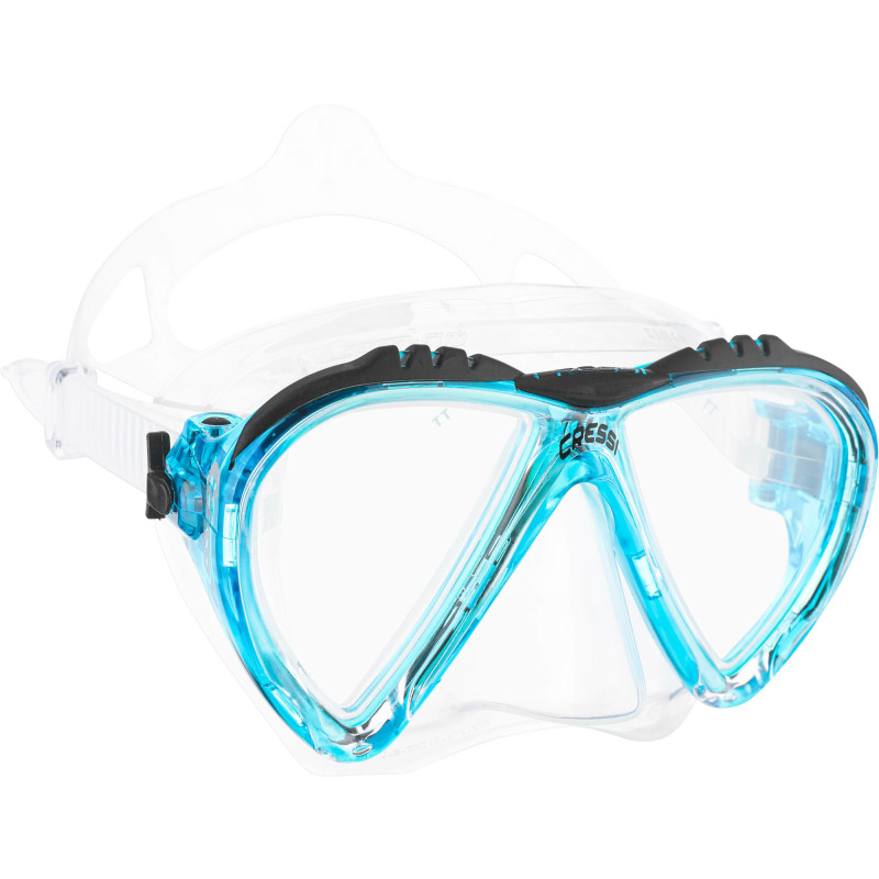 Cressi Lince Dykkermaske Klar   Aquamarine