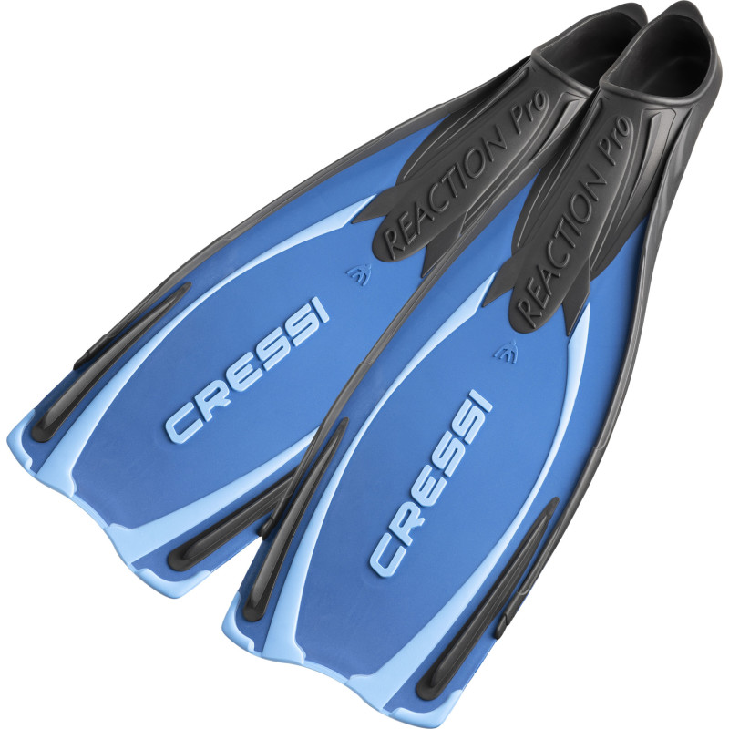 Cressi Reaction Pro Finner Blå   Azur
