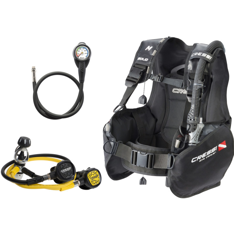Cressi Solid Scuba Sæt