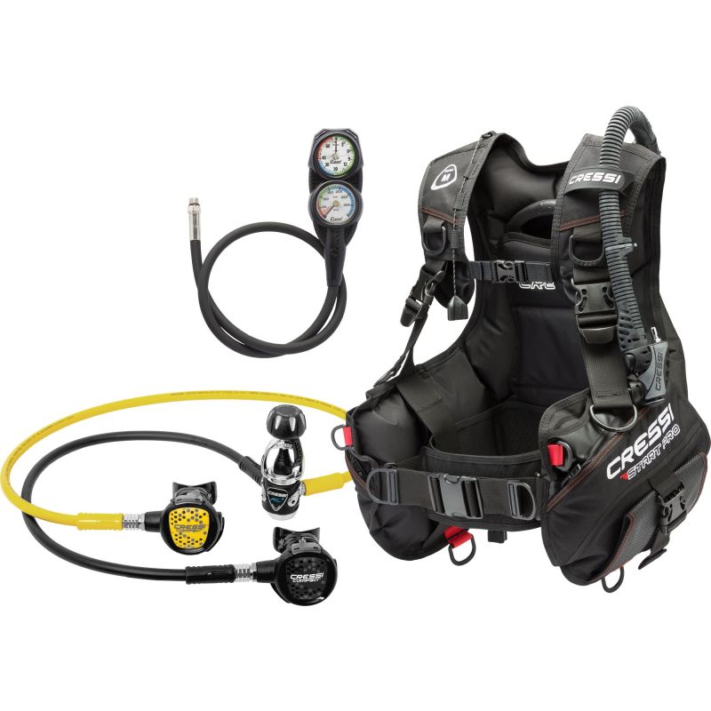 Cressi Start Pro Scuba Sæt