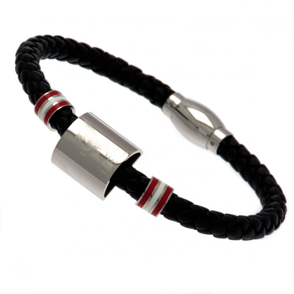 Liverpool Læder Armbånd