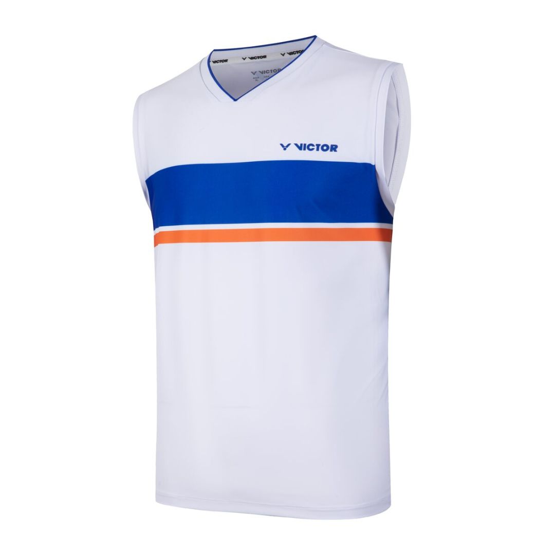 Victor  -2603cls Sleeveless  -shirt Bright White