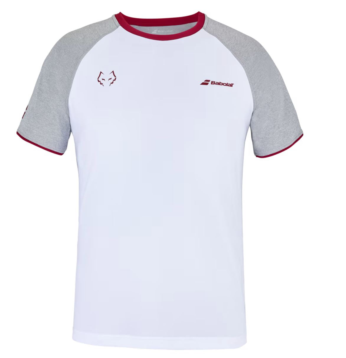 Babolat Crew Neck Tee Juan Lebron  White White
