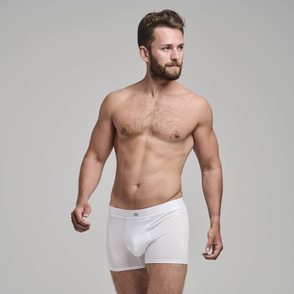 Bambusa Boxershorts  Hvid   Pk