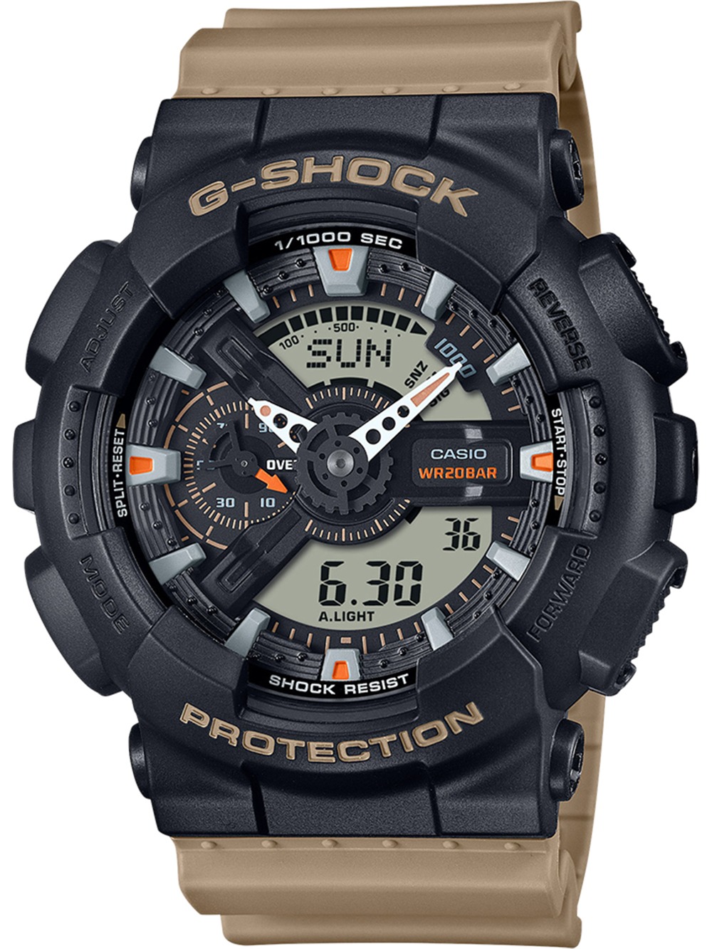 Casio Ga-110tu-1a5er Herreur  -shock Classic