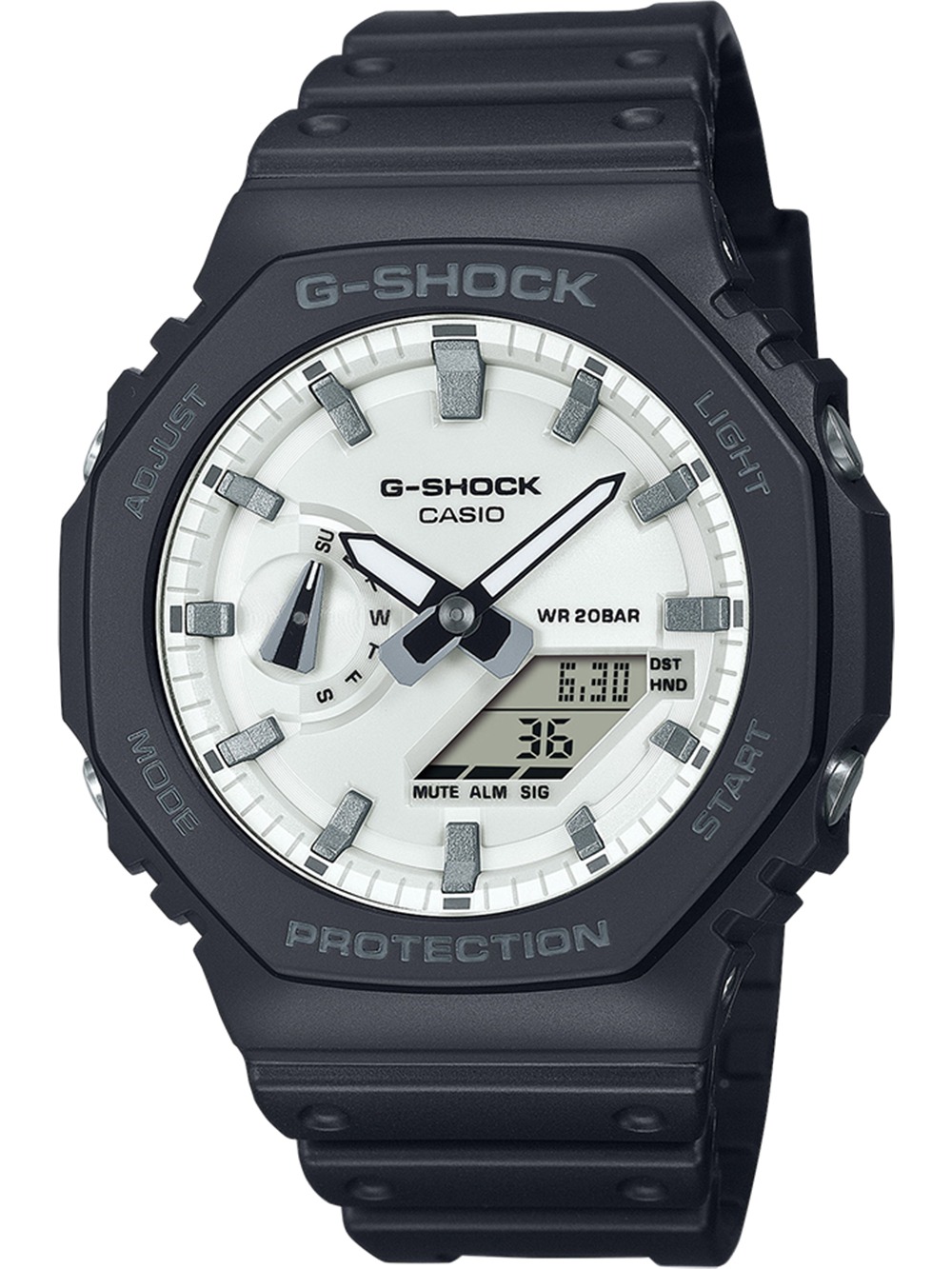 Casio Ga-2100wd-1aer Herreur  -shock Classic