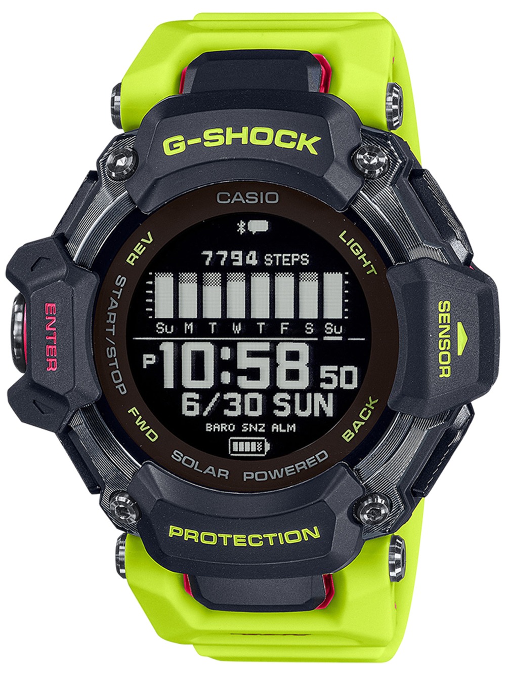 Casio Gbd-h2000-1a9er Herreur  -shock  -squad