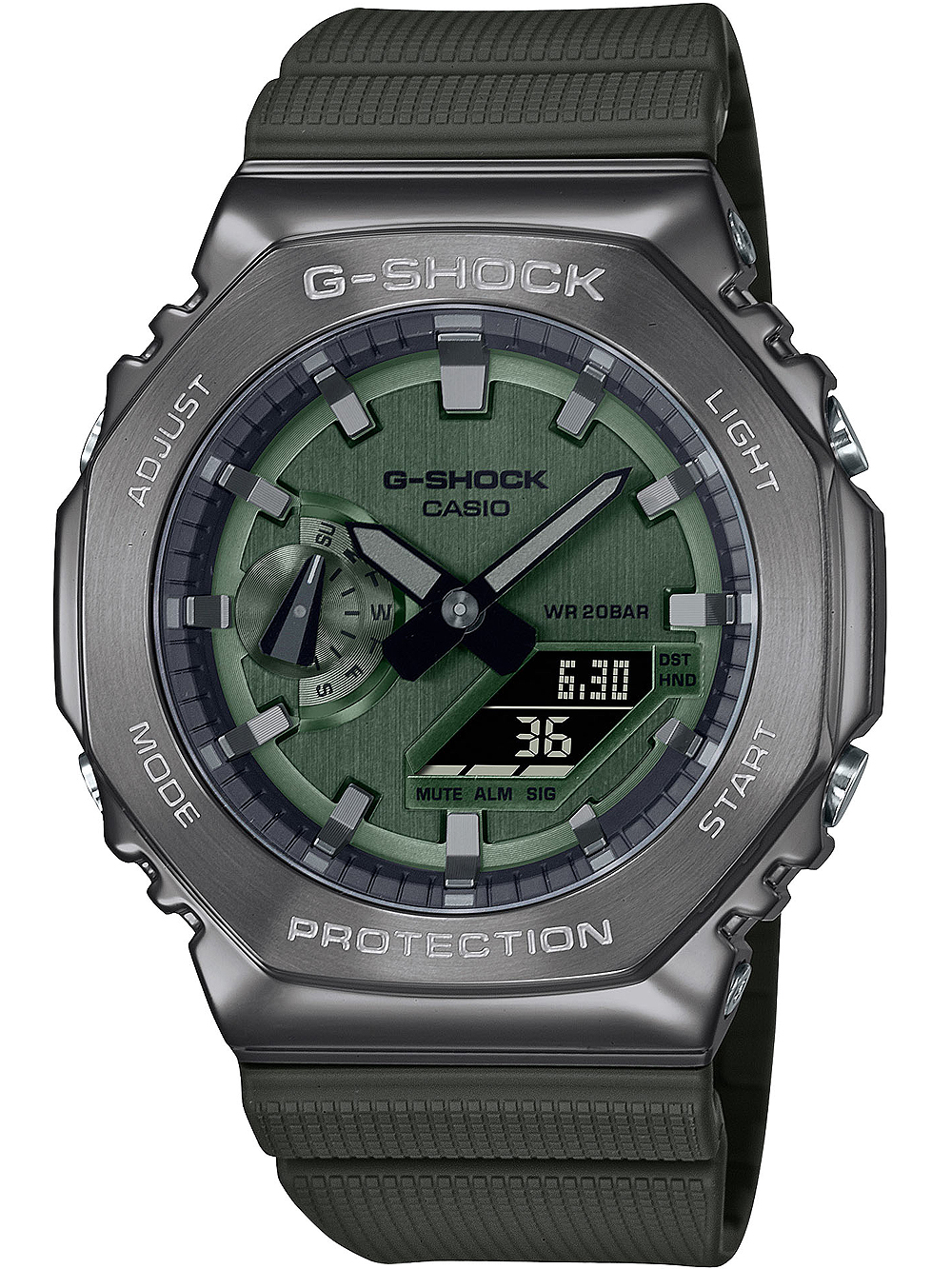 Casio Gm-2100b-3aer Herreur  -shock