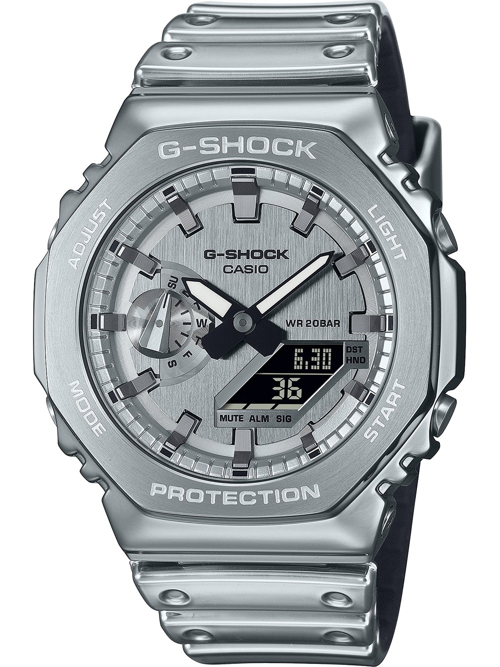 Casio Gm-2100ym-8aer Herreur  -shock  -steel