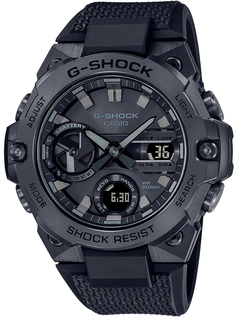 Casio Gst-b400bb-1aer Herreur  -shock  -steel Radiostyret