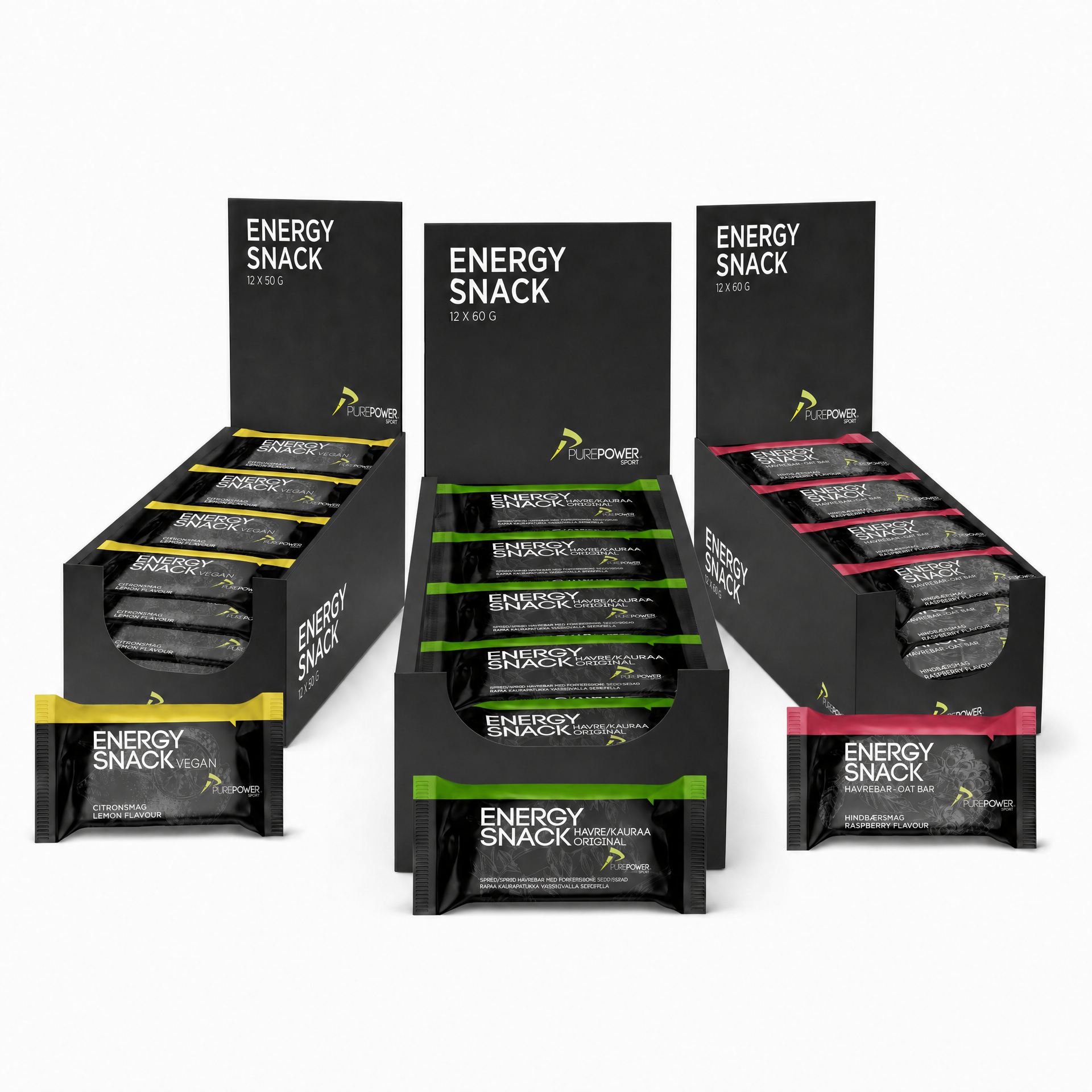 Energy Snack Trio Pack   36 Stk