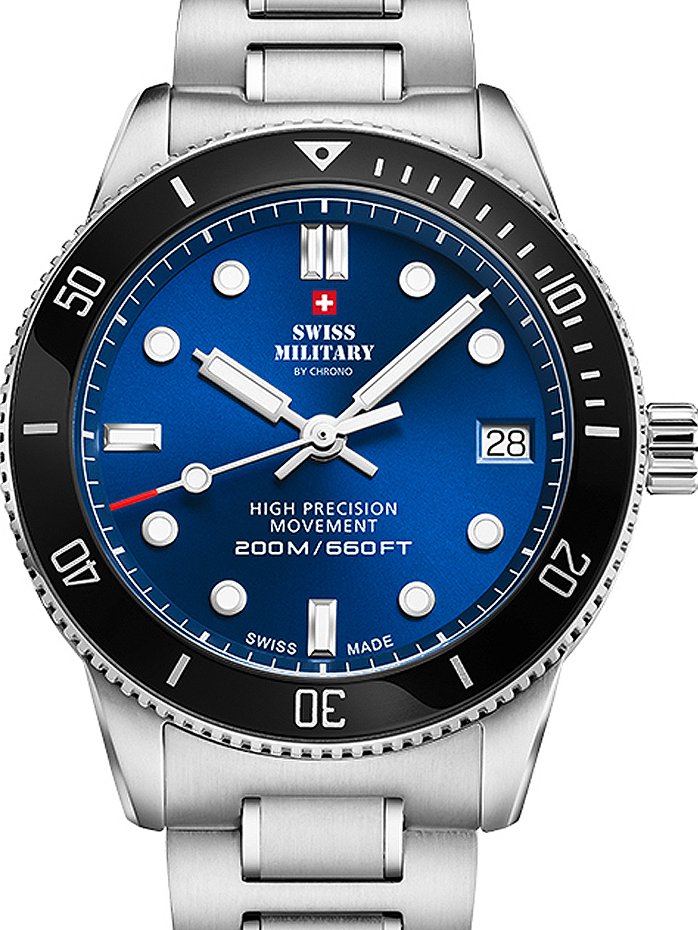 Swiss Military Sm34089 02 Dameur Lady Diver