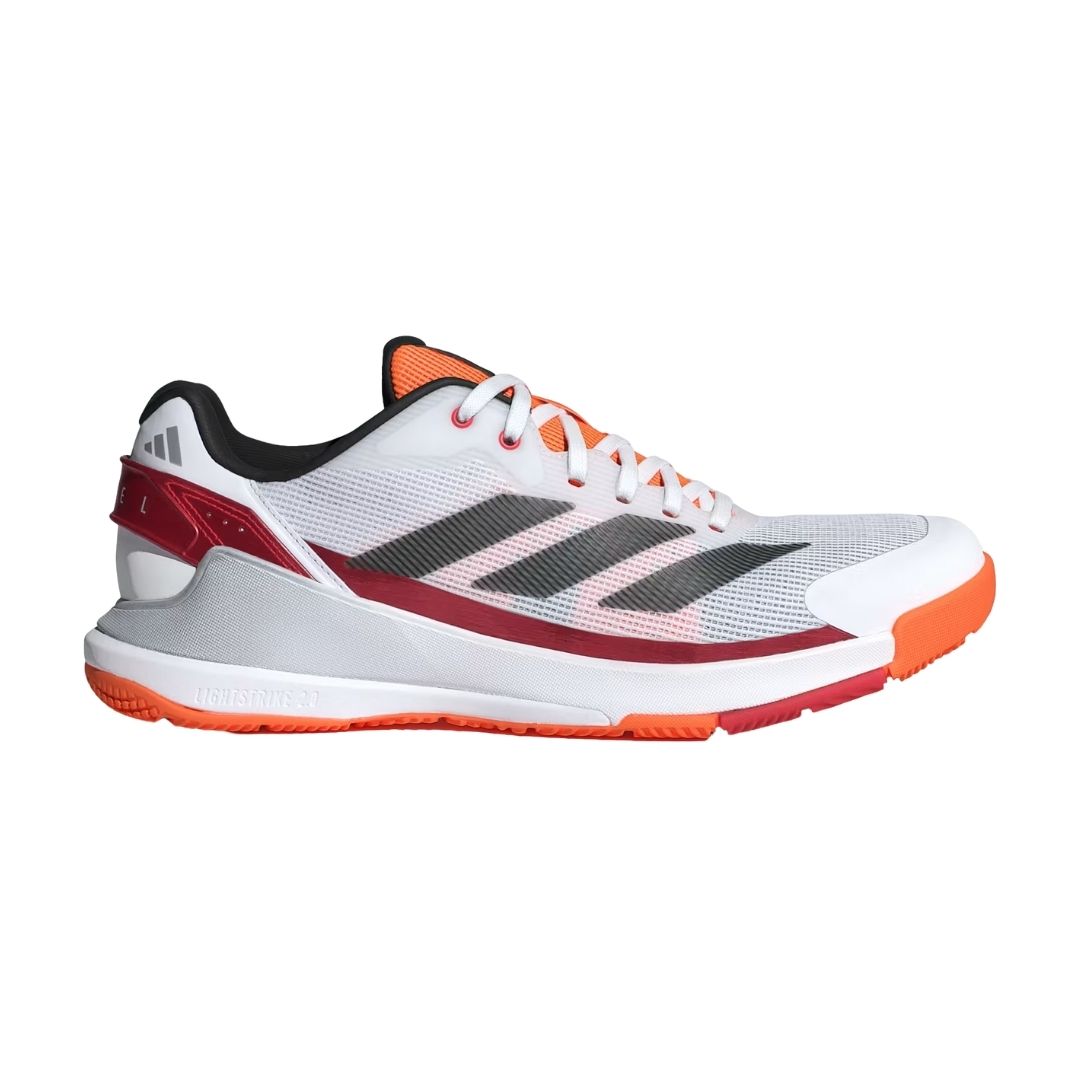 Adidas Crazyquick Ls Men Padelsko  Cloud White Core Black Lucid Orange  46