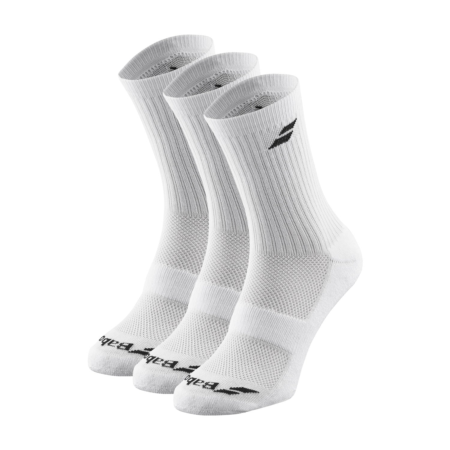 Babolat Strømper  -pak  White White  39-42