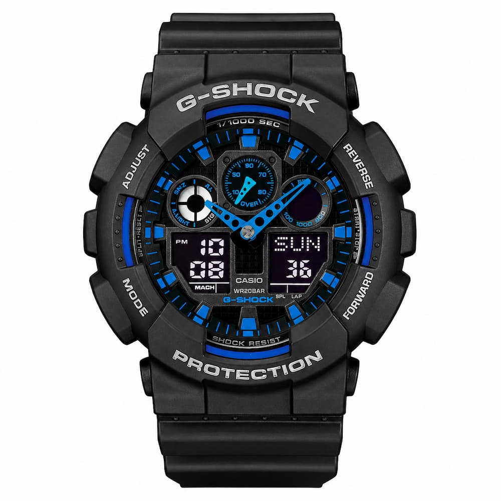 Casio Ga-100-1a2er Herreur  -shock Ur Sort