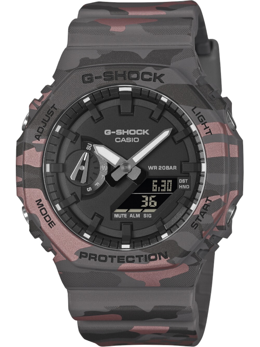 Casio Ga-2100cm-8aer Herreur  -shock