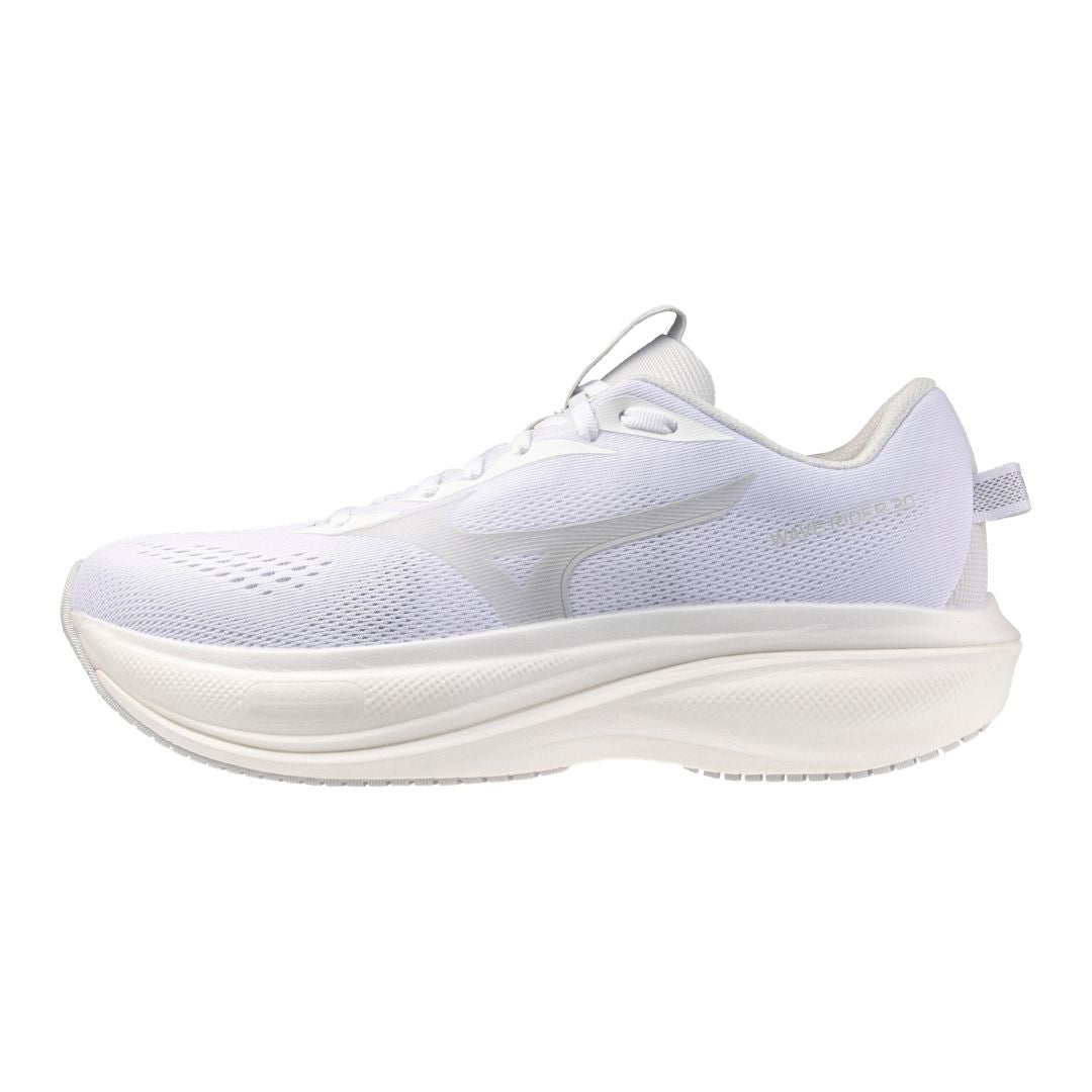 Mizuno Wave Rider 30     Løbesko  White White  40