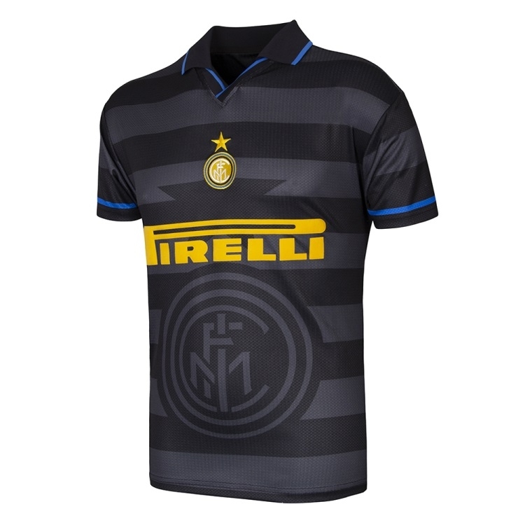 Fc Inter Third Jersey 1997-98 Retro Football Shirt-medium