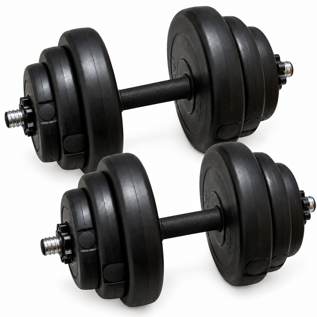 Håndvægtsæt Ca 40 Kg 30 Mm Billig-fitness Pakkepris