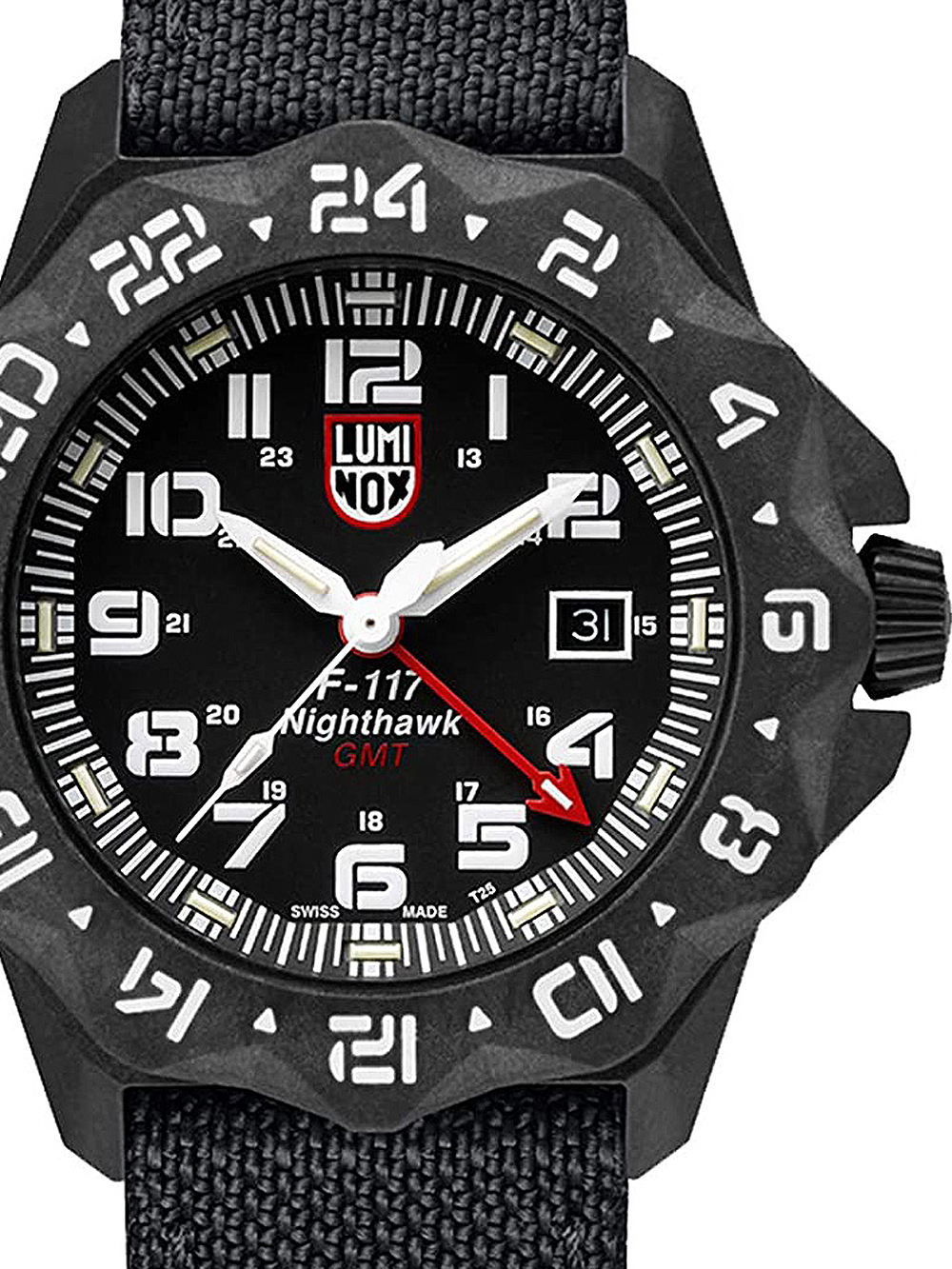 Luminox Xa 6441 Herreur -117 Nighthawk Gmt
